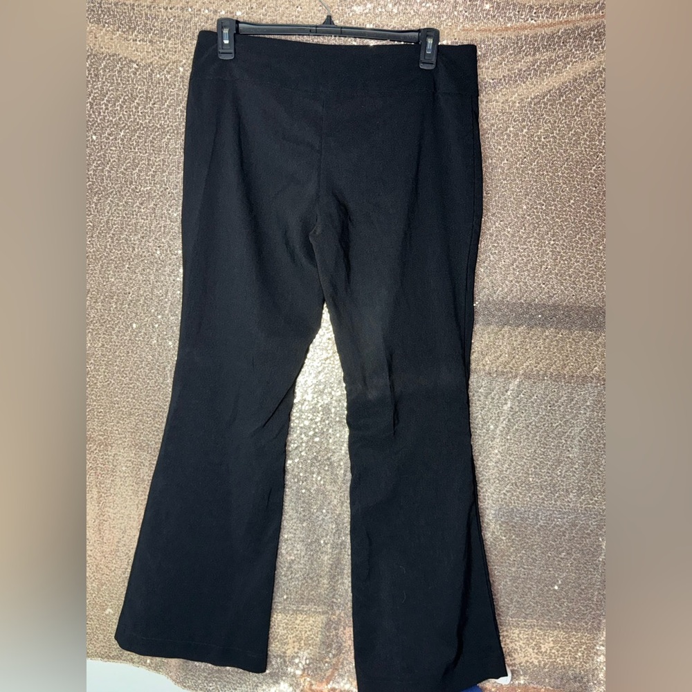 Vanity Black Flare Women's Dress Pants - Picture 3 of 5